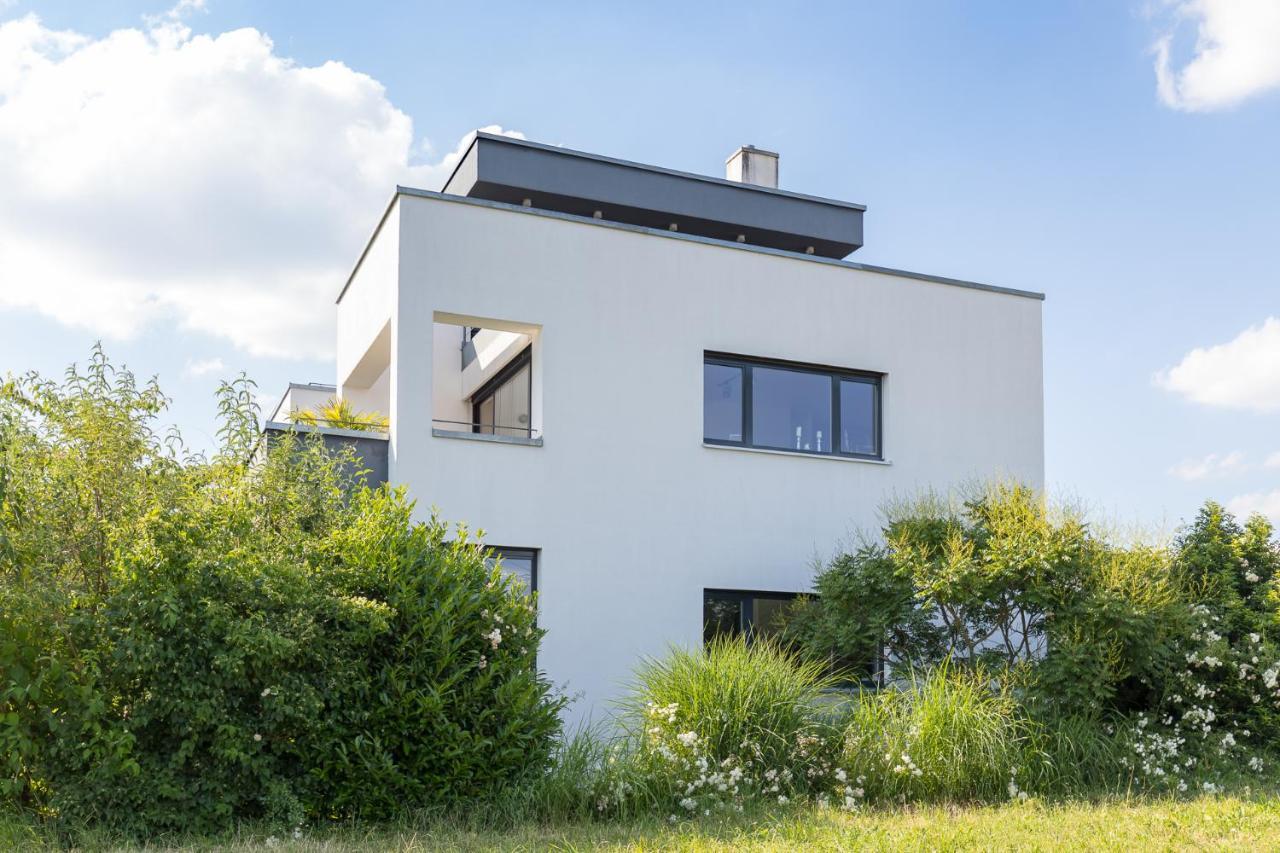 Bodensee Apartment Ueberlingen "Bauhaus Ueber Der Stadt" Buitenkant foto
